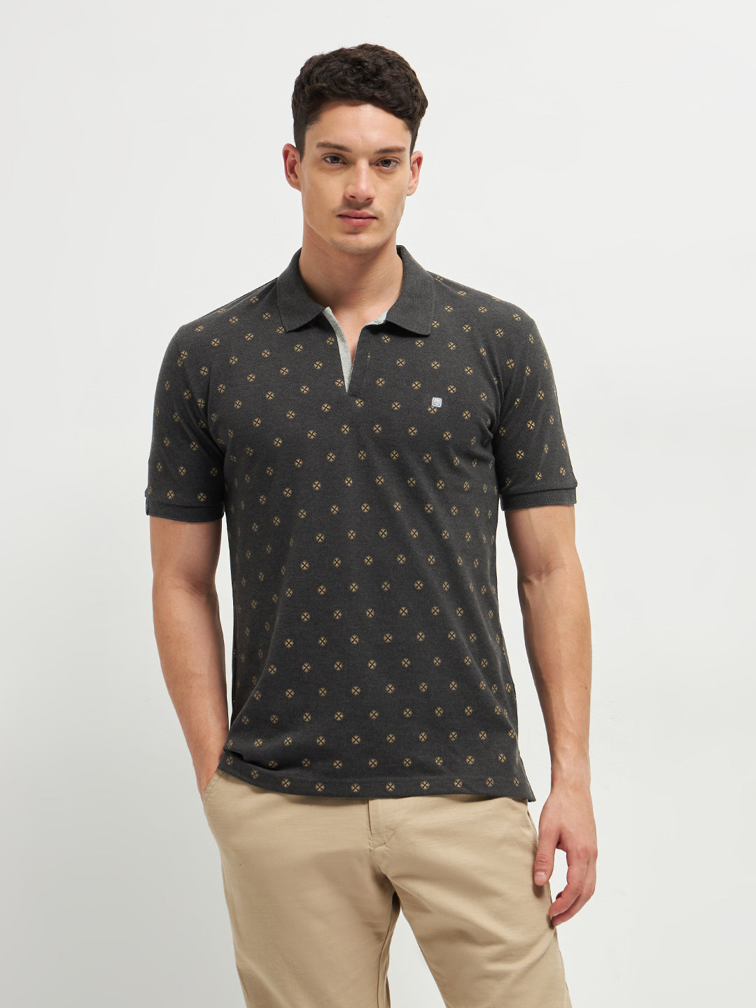 polo neck tshirt