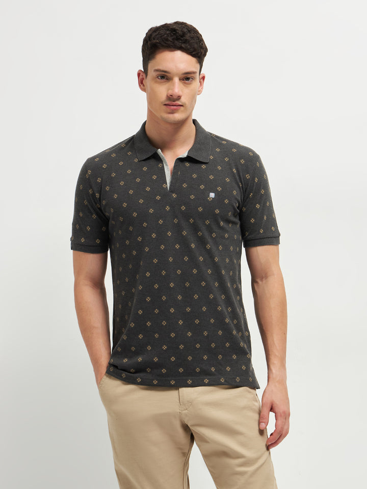 polo neck tshirt
