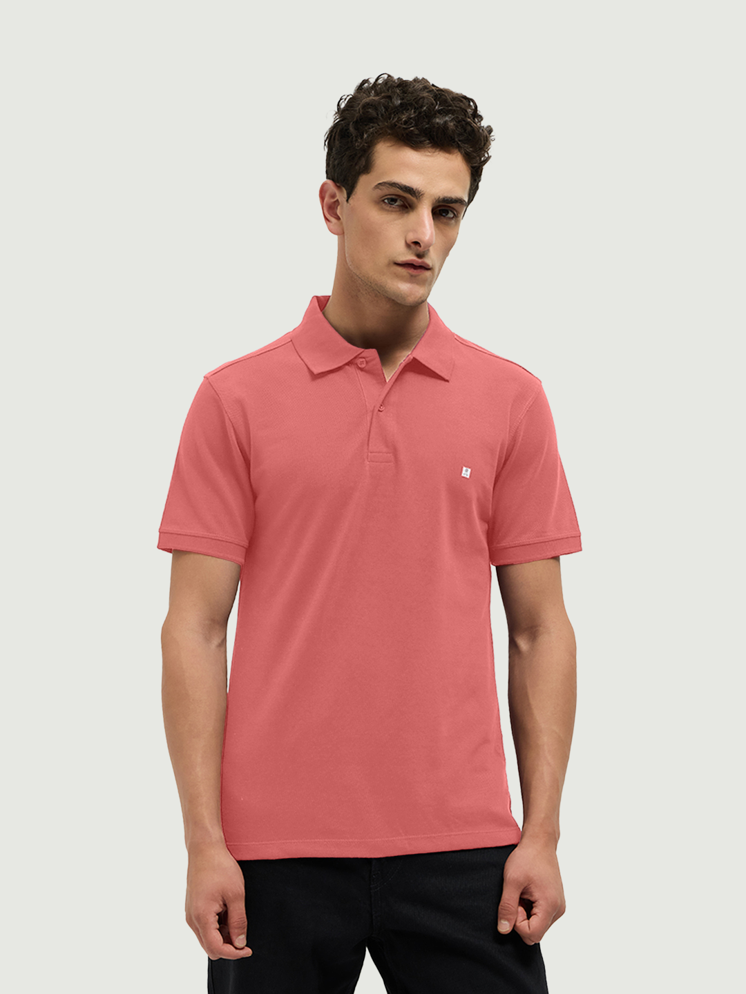 polo t shirt pink
