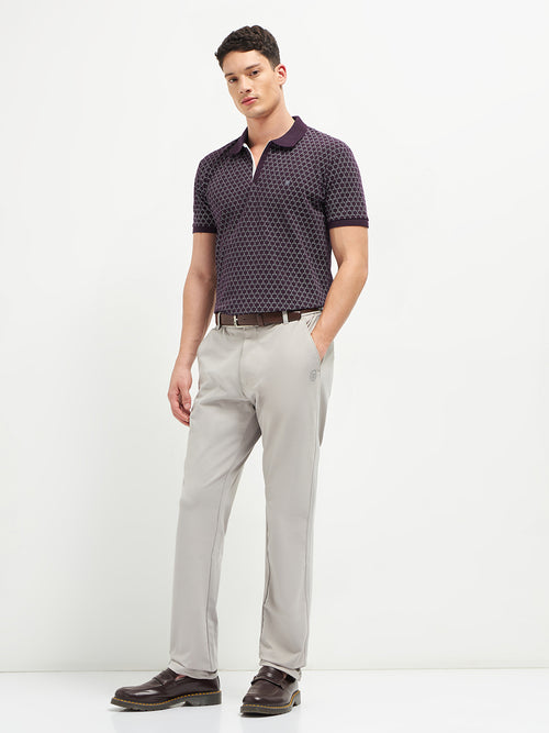 Jewal Printed Polo Casual T Shirt