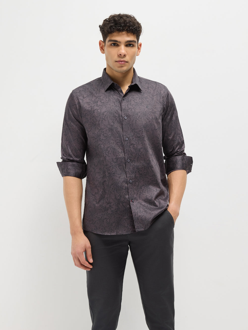 printed casual shirt
