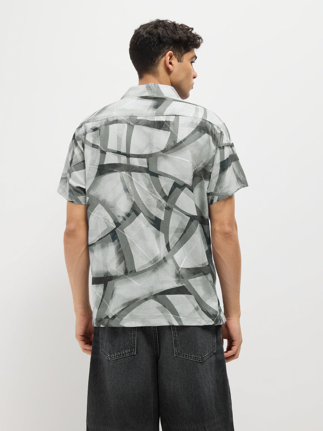 printed casual shirt