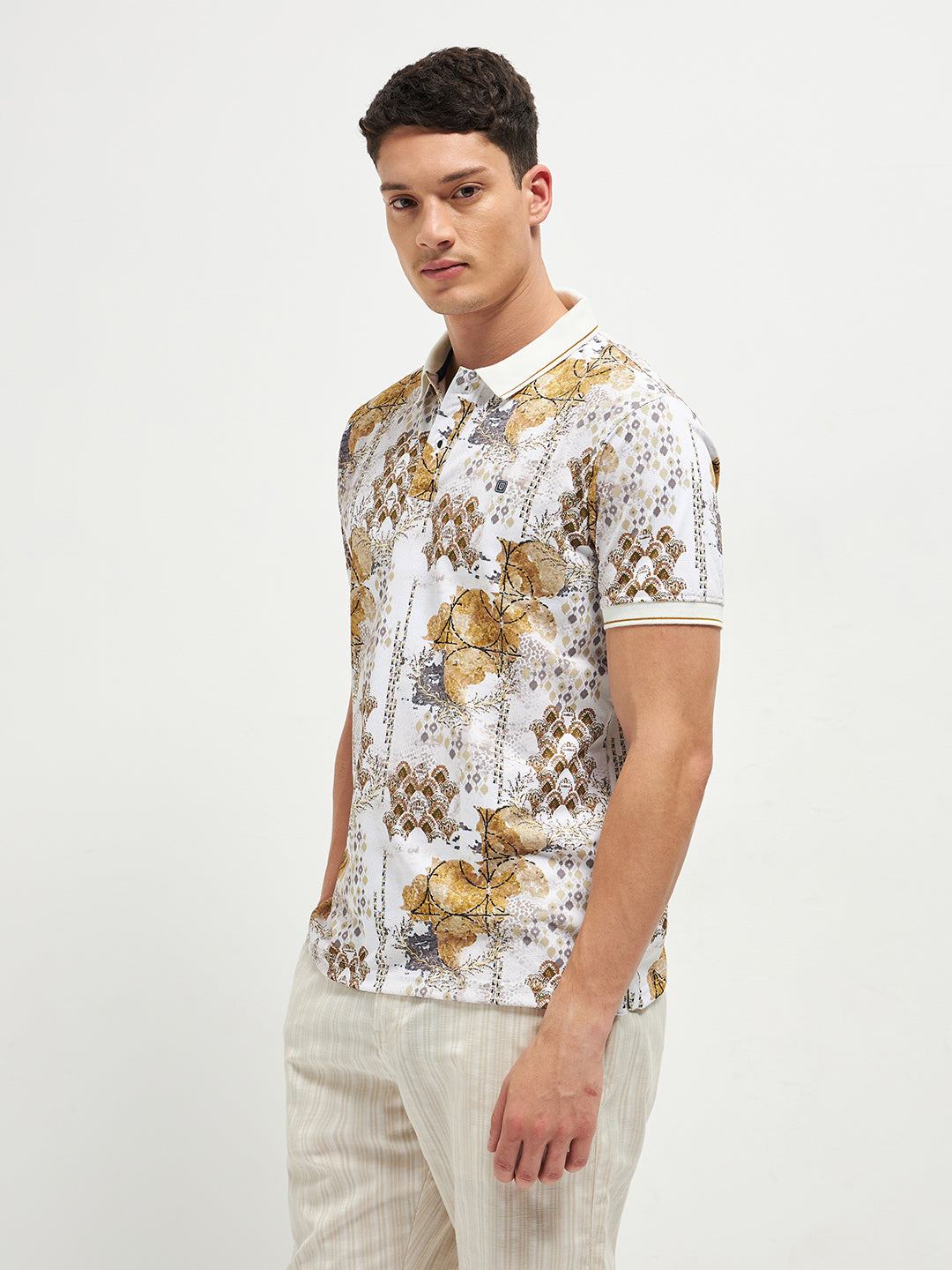 printed polo shirts for men