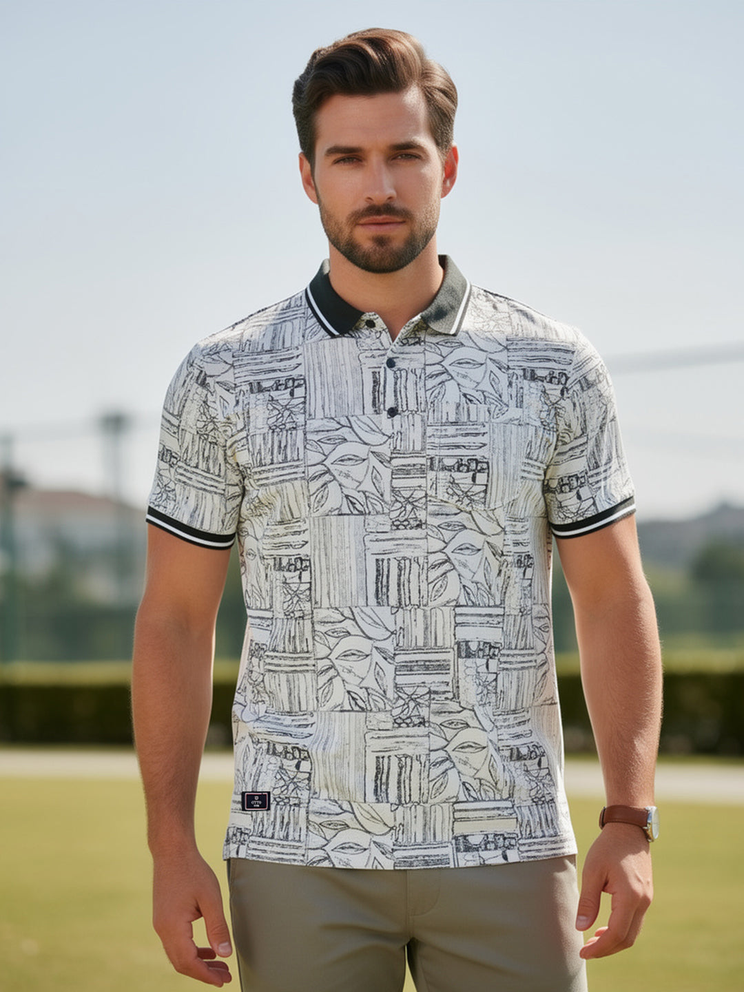 printed polo shirts