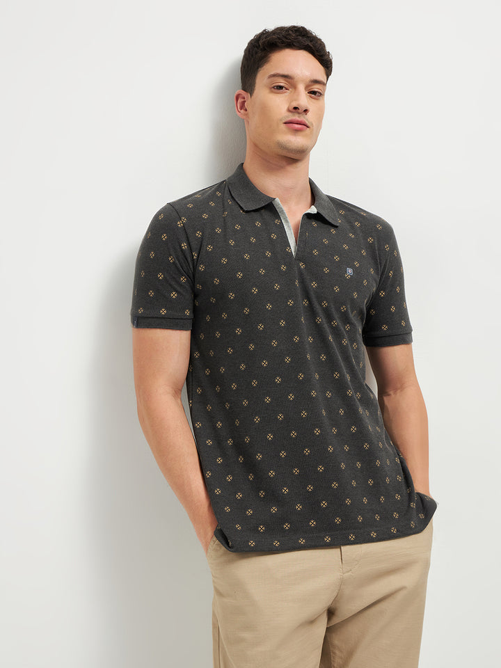 printed polo t shirts