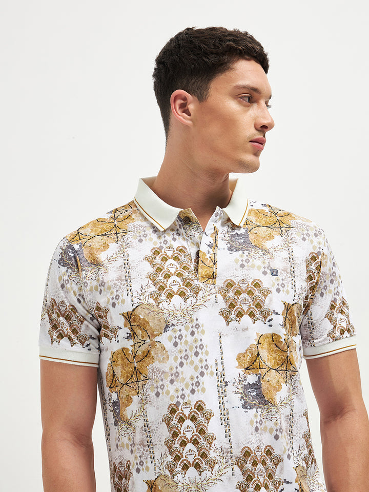 printed polo t shirts