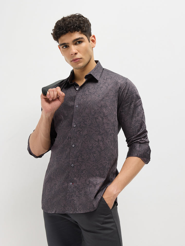 printed shirts for men full sleeve