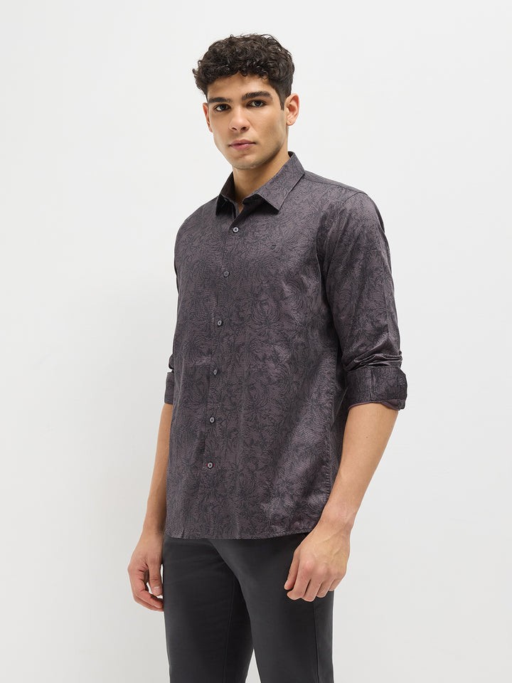 mens casual printed shirts
