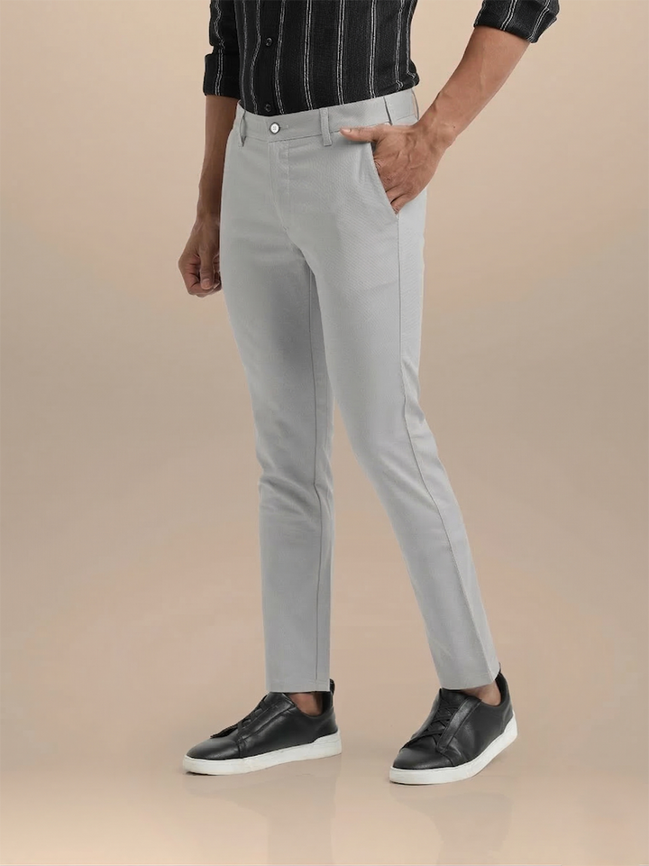 regular fit trousers