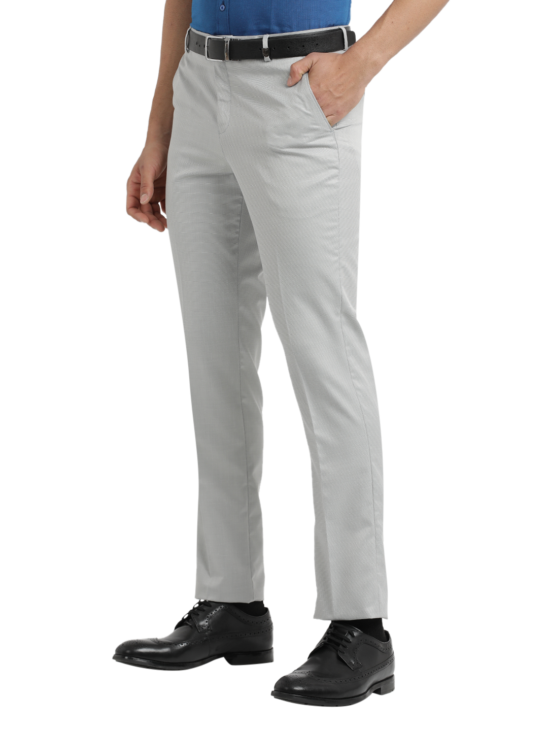 regular fit trousers
