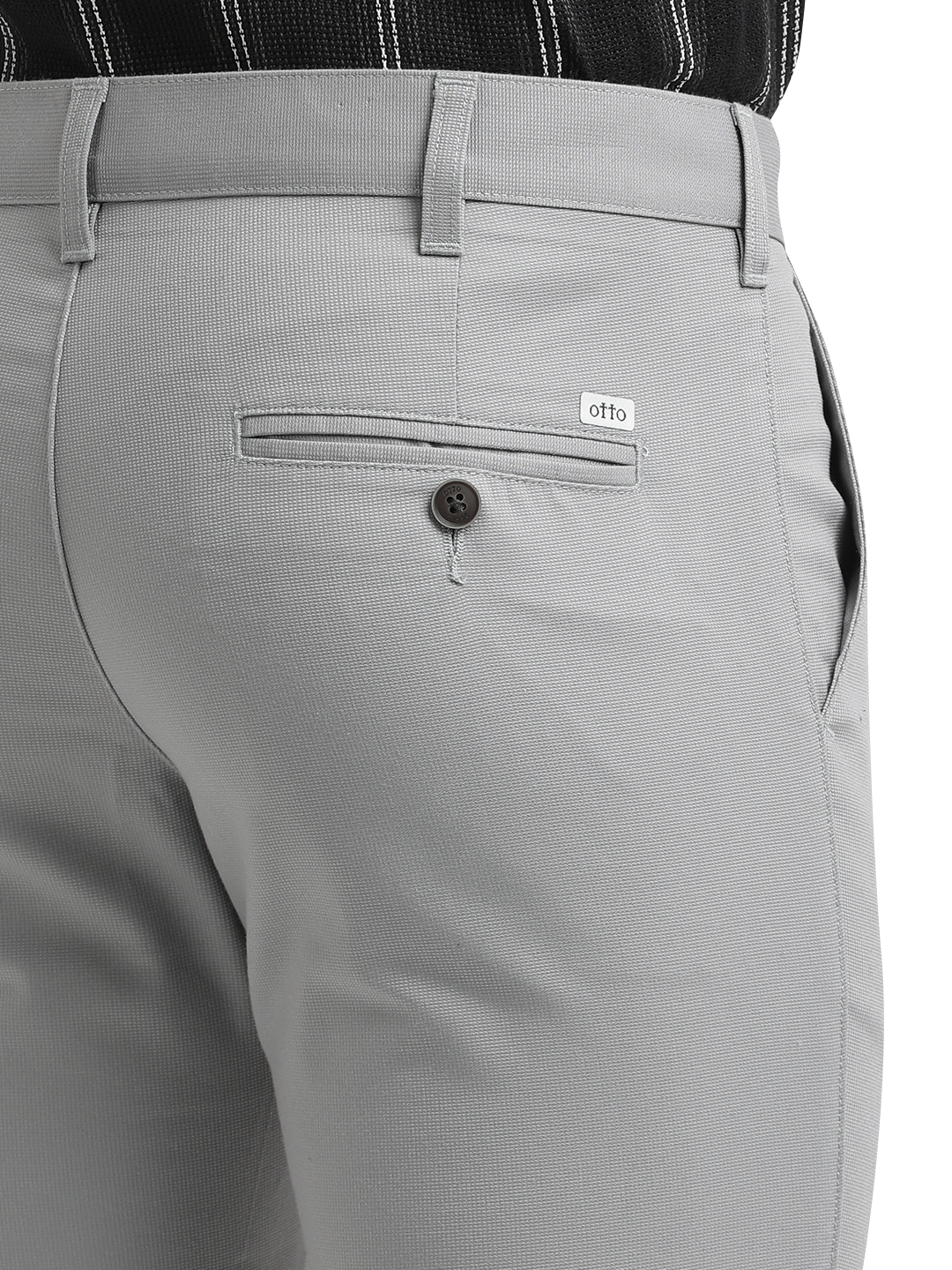 relaxed fit formal trousers