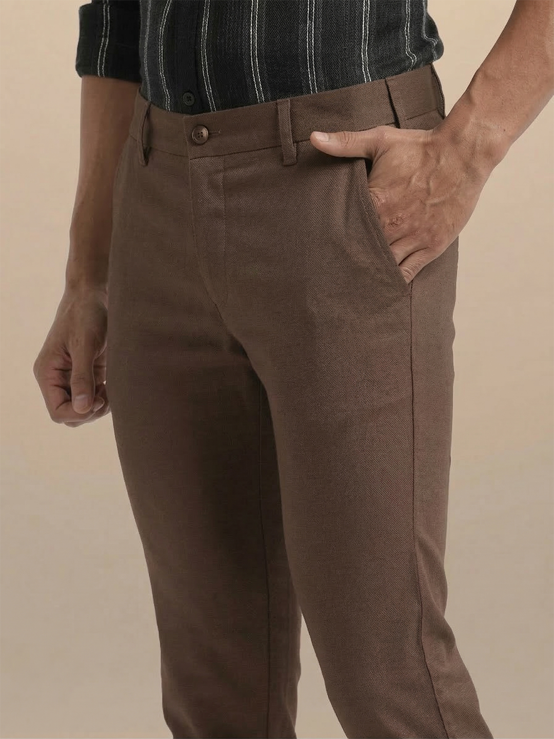 relaxed fit trousers for men