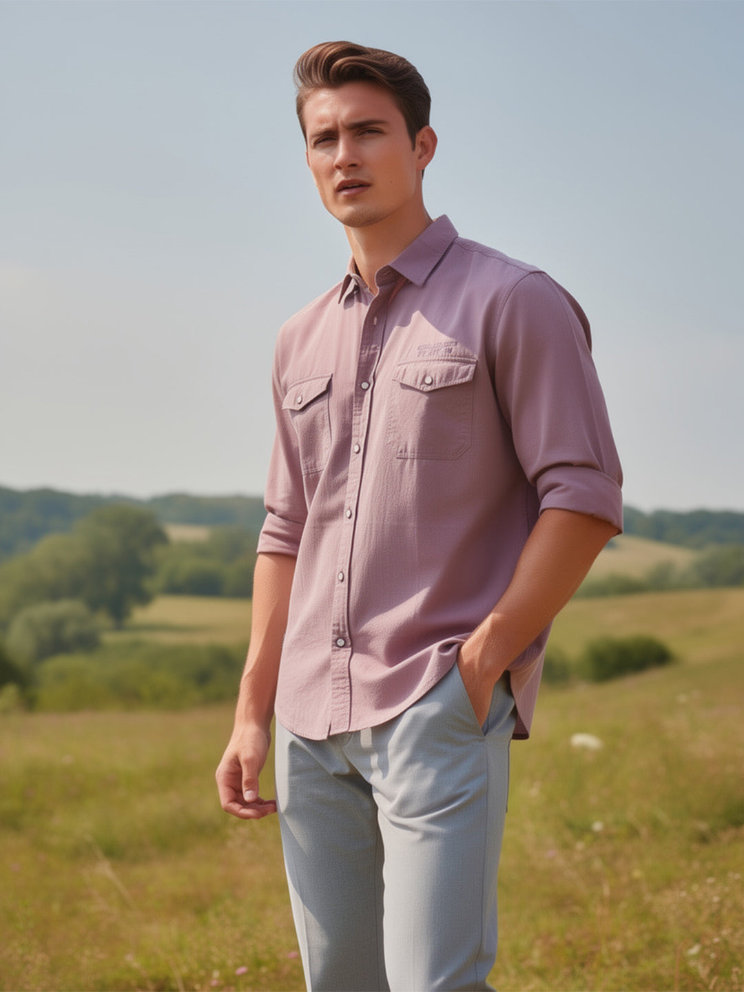 rose shirt mens