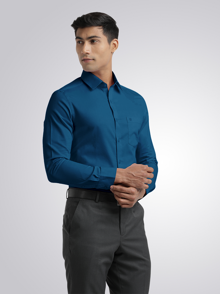 royal blue shirt mens