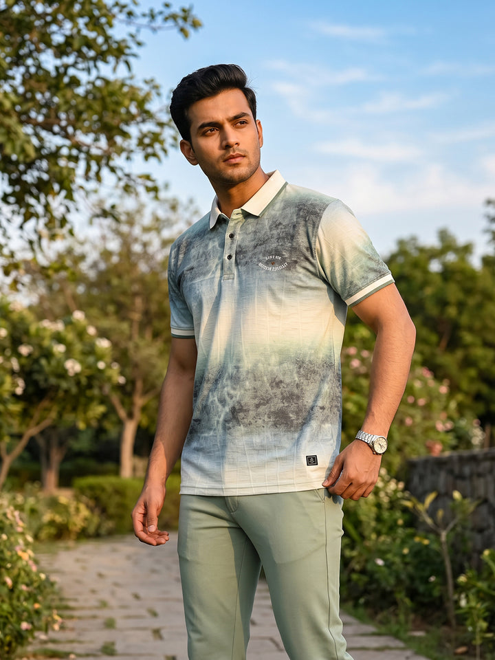 sage green t shirt