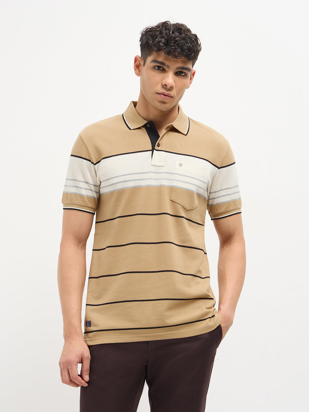sand polo t shirt