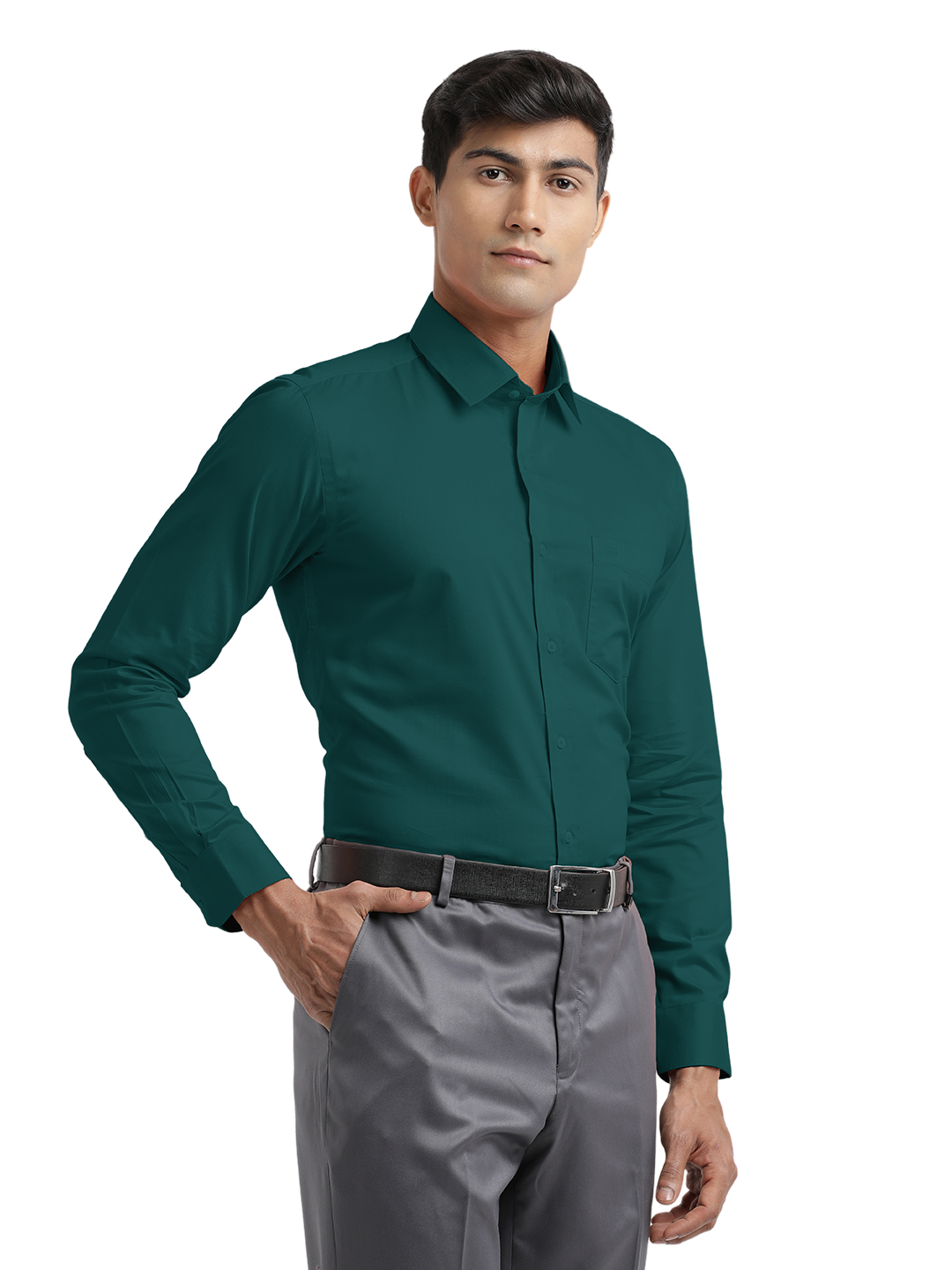 sea green shirt