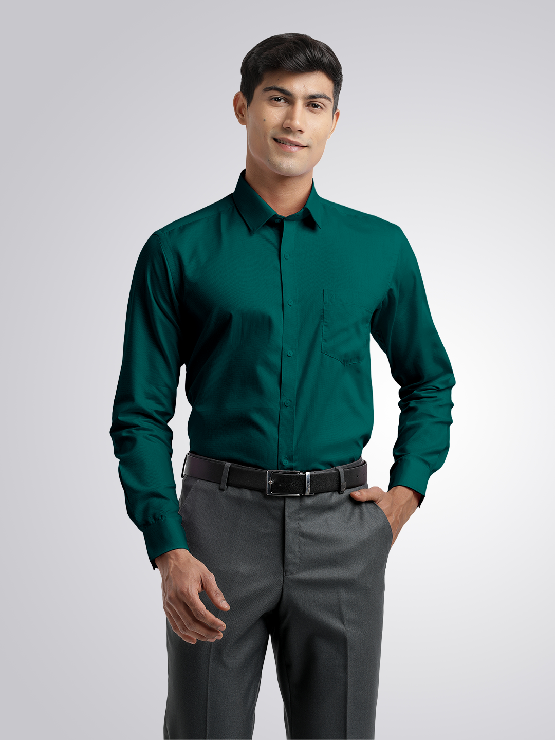 sea green shirt