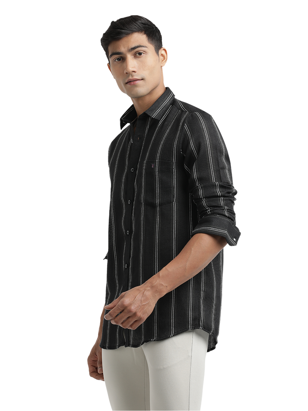 semi casual shirts for men