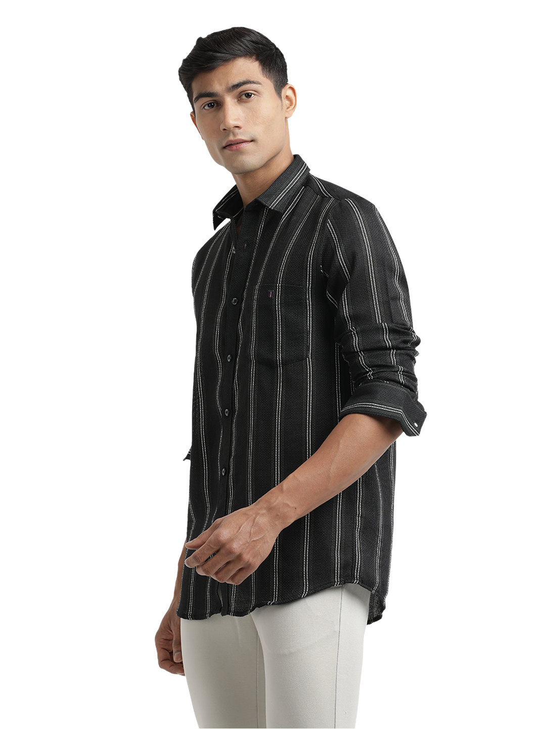 semi casual shirts for men
