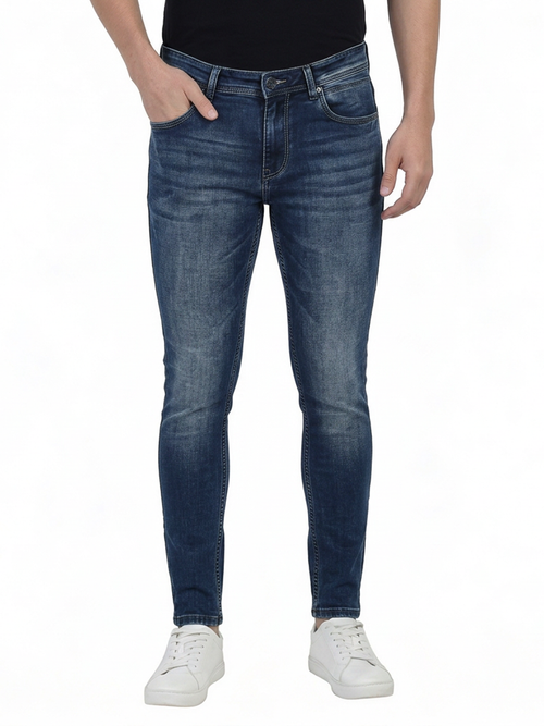Dusty Indigo Denim Trousers