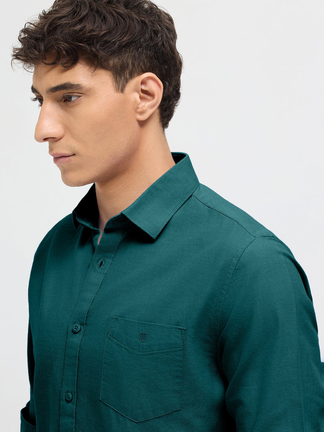 solid casual shirts
