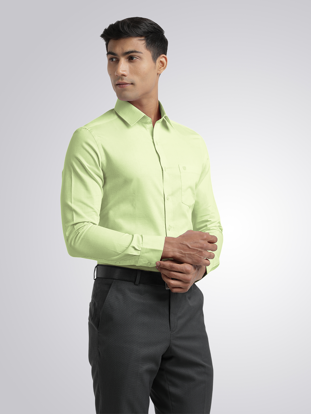 solid formal shirts