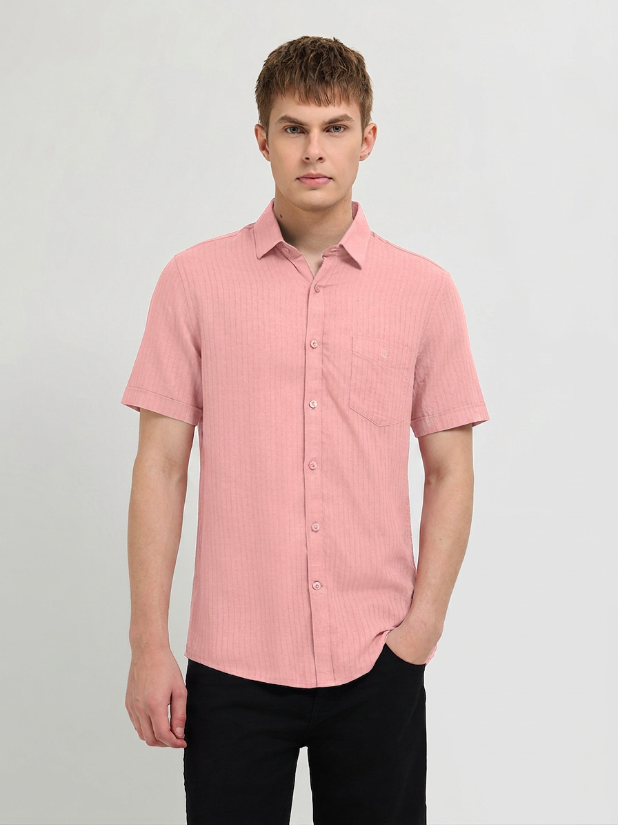 solid casual shirts