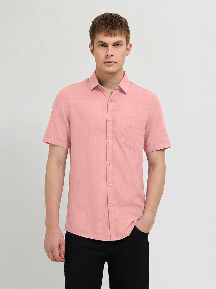 solid casual shirts