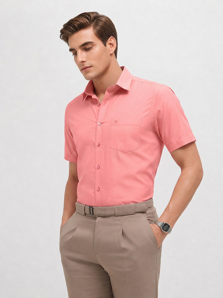 solid formal shirt