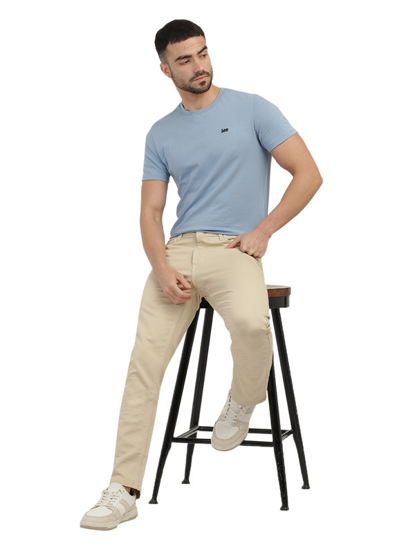 Fawn Denim Core Trousers