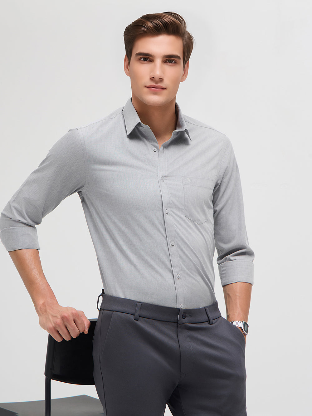 trendy formal shirts for men