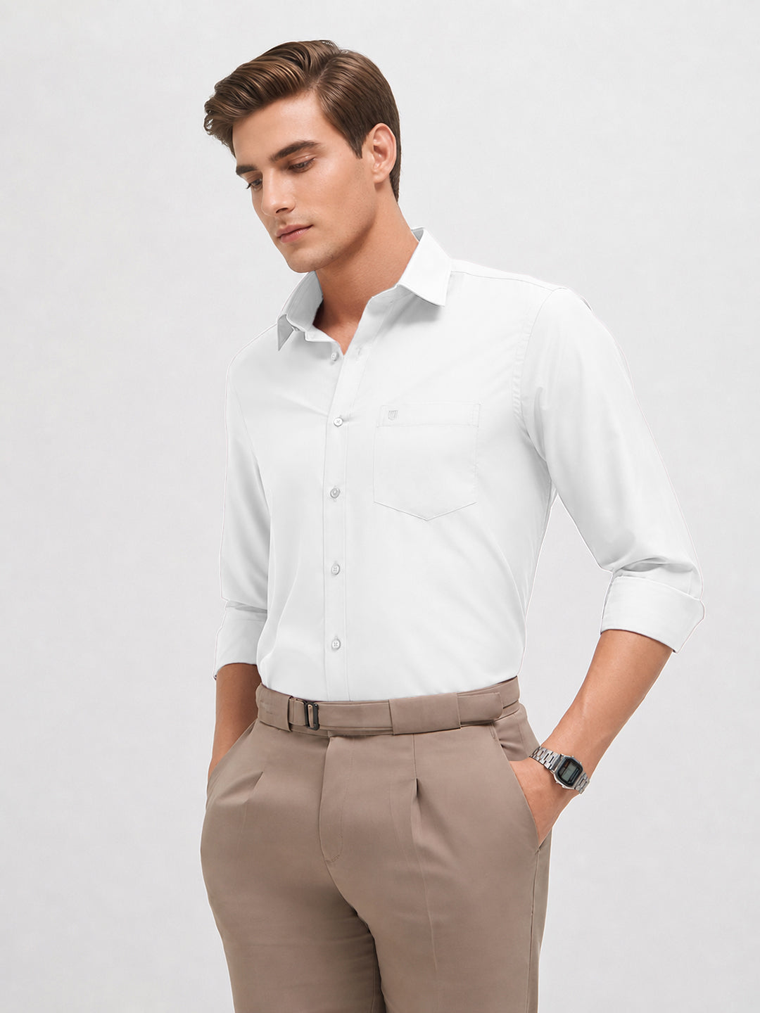 white formal shirt