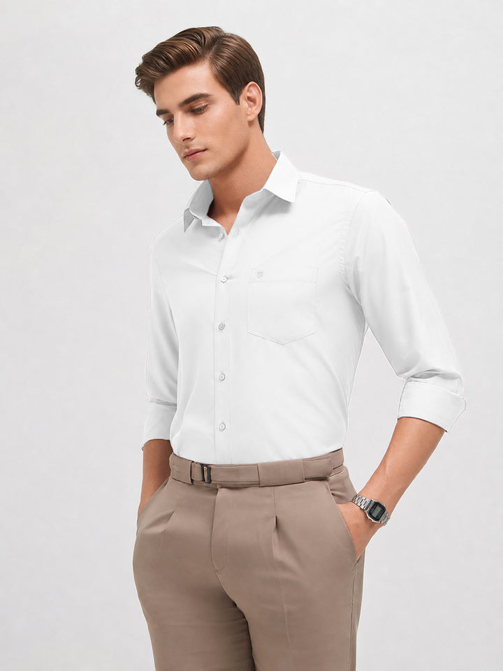 white formal shirt