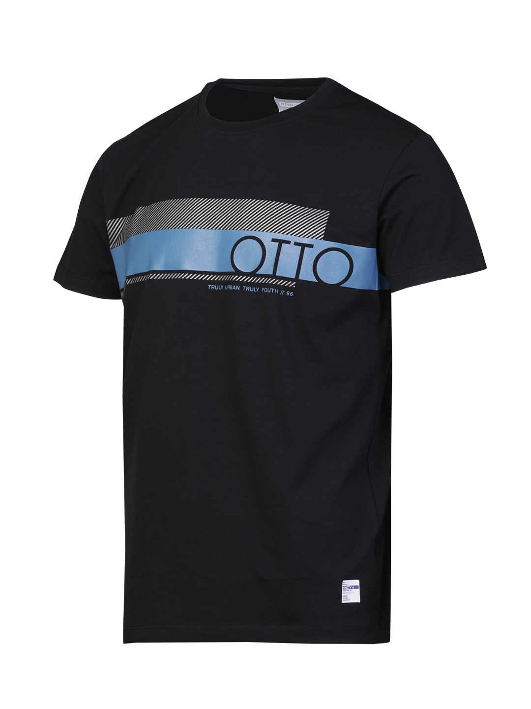 OTTO Black Crew Neck T Shirt GSST32309 BLACK ottostore